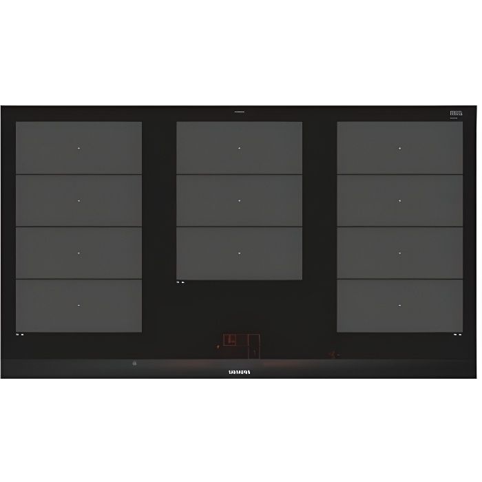 Plaque de cuisson induction - Siemens - EX975LXC1E - 5 zones - Commandes avant - 17 niveaux de puissance