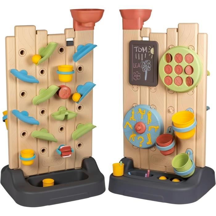 SMOBY Life - Activity Wall - Mur dactivités - 6 activités et 29 Accessoires