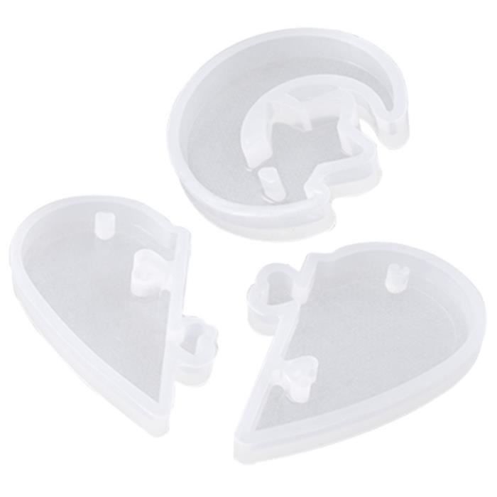 Moules En Silicone Pendentif, Moule Silicone Noël, Étoile