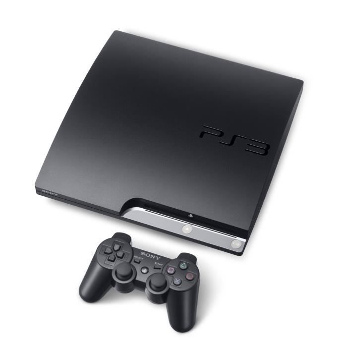 Sony Computer Entertainment Console PS3 - Sony - 320Go - Noir - Bundle - Jeu Assassin'S Creed 2 Offert