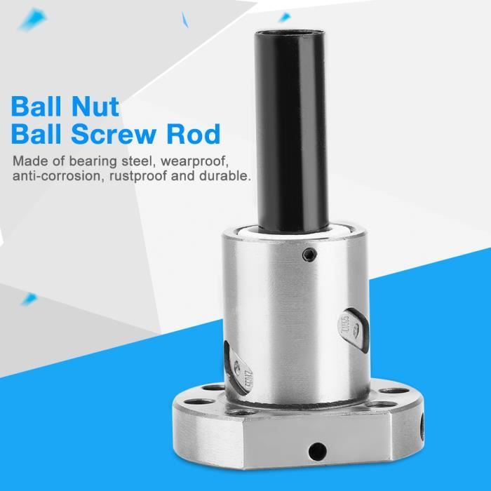 Vis à Billes SFU1605 - 1500 Mm - Écrou à Balle Long - Pour CNC/Imprimante 3D - Neuf Sous Emballage