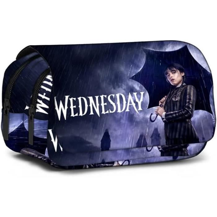 Sept Mercredi Addams Agenda Scolaire 12 Mois Assorti