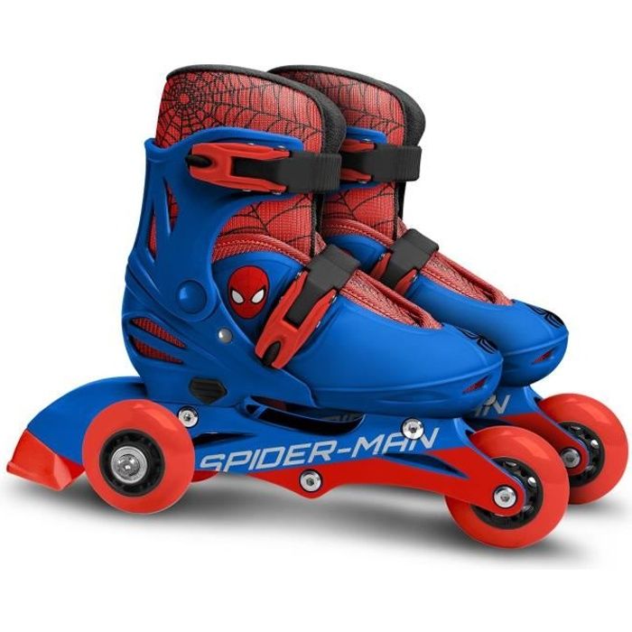 SPIDERMAN Patins en Ligne Ajustable Taille 27-30