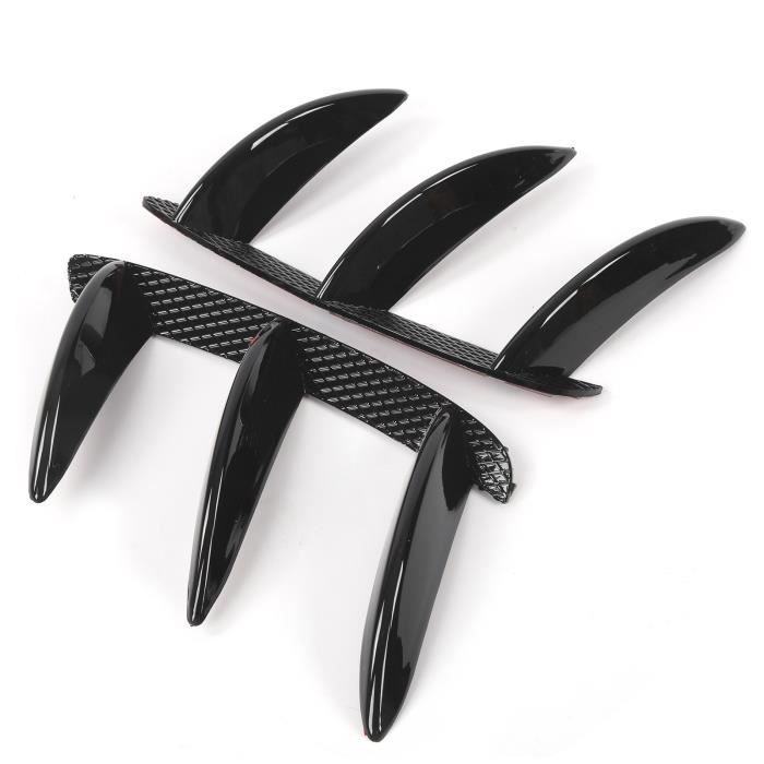 Séparateur D'Aération Pare-chocs Arrière Pour Mercedes Classe CLA W117 (2013-2019) - Style AMG - Noir Brillant