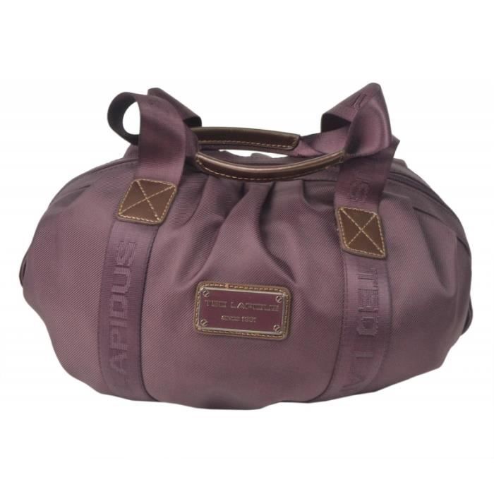 Sac a main Ted Lapidus TL NY4001 bordeaux Bordeaux Cdiscount Bagagerie Maroquinerie