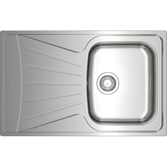 Évier - Acier inoxydable - Inox mat - Encastrable - TEKA - StarBright