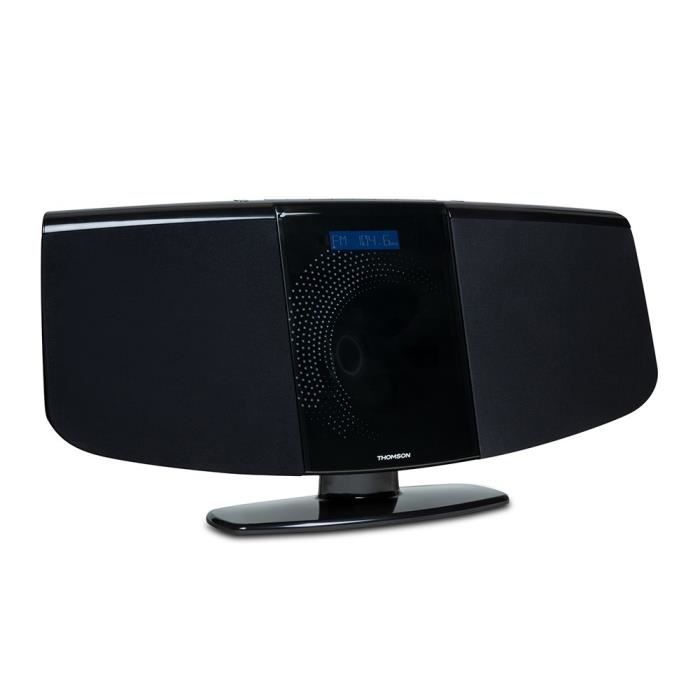 Chaîne verticale THOMSON MIC400BT Bluetooth, Radio, CD, MP3 et USB - Noire  - Cdiscount TV Son Photo