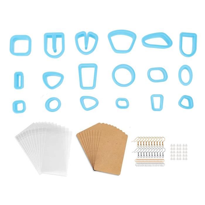 AIFUDA Lot De 134 Eporte-pièces En Argile Polyère, 16 Fores En