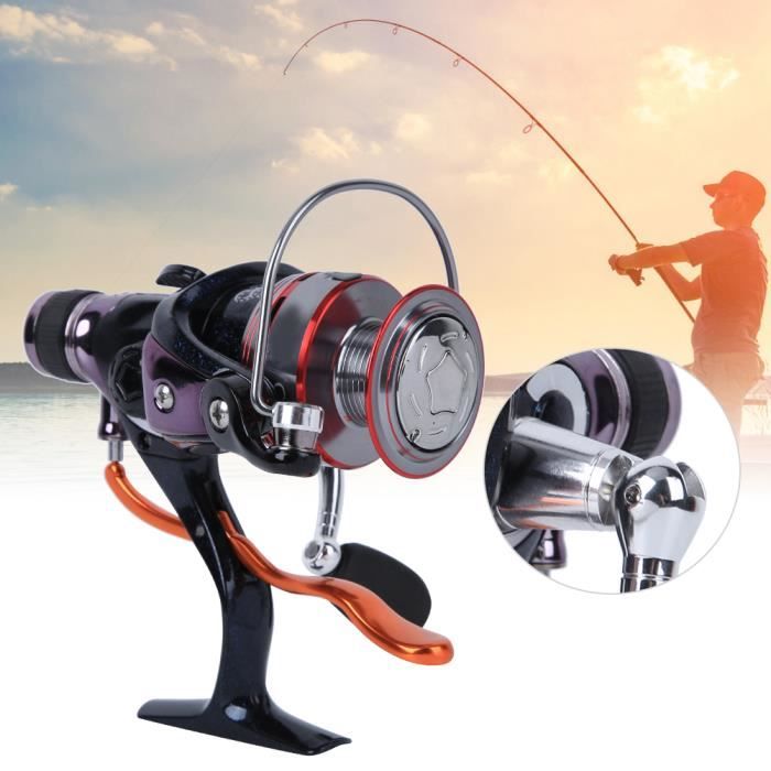 Moulinet de pêche rapide HART ABSOLUT METAL BLACK 7 + 1