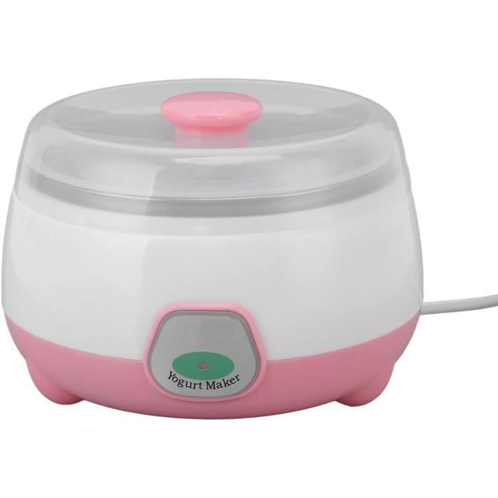Yaourtière Électrique 1 L – Multifonction Yaourt, Natto, Vin De Riz, Couvercle Transparent