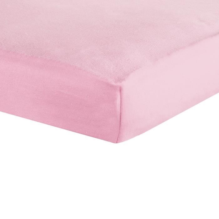 Fuchsia Trois Kilos Sept Drap Housse 70 x 140 cm