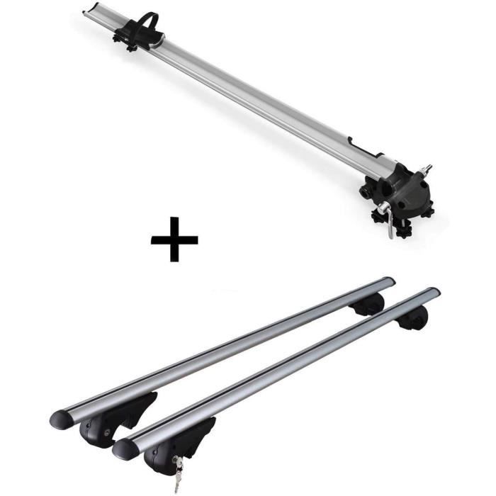 Accessoire Voiture Voyage Barres Toit Volvo Xc60 2008-2017 Acier 75kg Coffre Vélo Kayak Galerie De Toit CHROMEMASTER Pour Volvo XC60 2008-2017 - Acier | Charge 75 Kg | Anti-Vol Galerie Toit Acier - 1