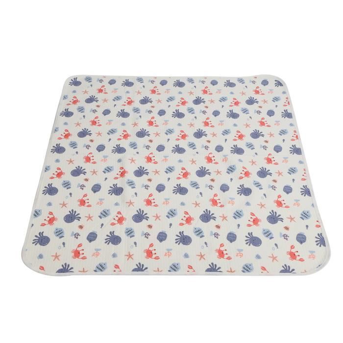 Sleepah Matelas à Langer Profilé En Coton Imperméable Pour Commode