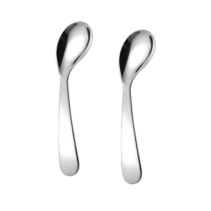 2 Pieces Bebe Cuillere Manger Apprentissage Accessoires Pratique Outil D Alimentation Pour La Maison Ustensiles Repas Bebe Cdiscount Puericulture Eveil Bebe