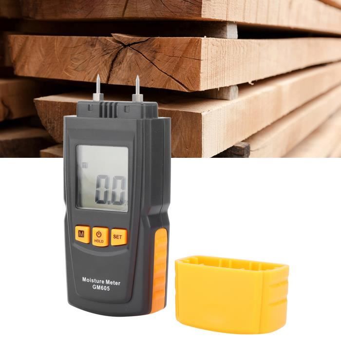 YOSOO humidimètre Détecteur d'humidité Numérique Type D'aiguille Testeur d'humidité de Papier Portable pour outillage (multimetre