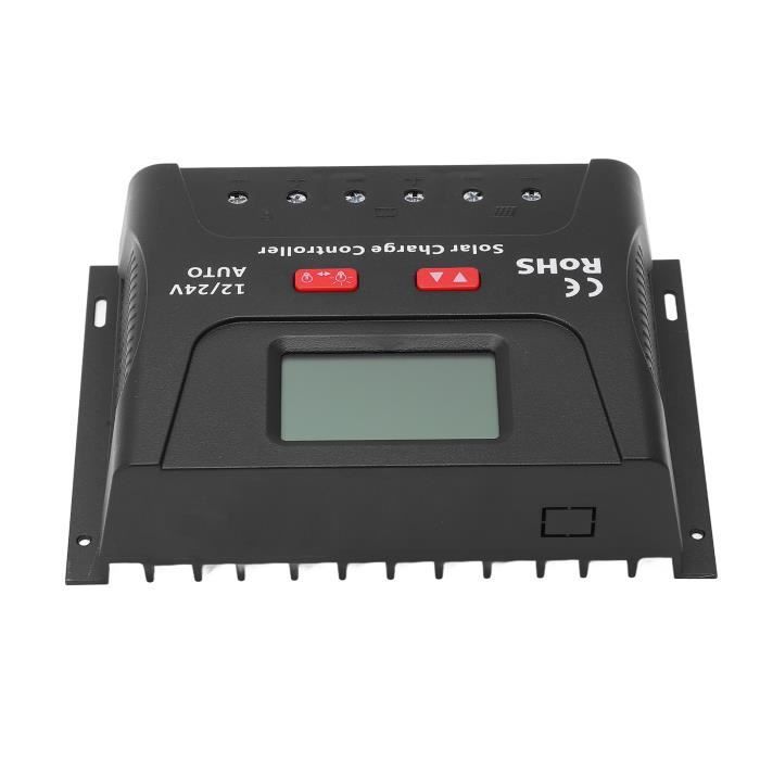Contrôleur De Charge Solaire PWM 80A 12V/24V - Jusqu'à 1920W, Avec Sortie USB 5V, Pour Panneaux Solaires - 9