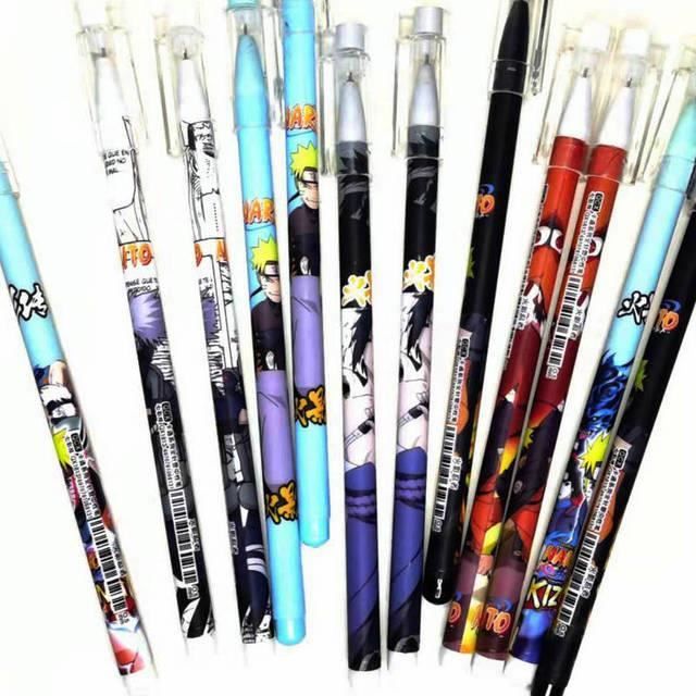 Kit De 6 Stylos Effaçables à Motif Chat - Encre Thermosensible Bleue, Pointe 0.5 Mm, Idéal Pour école Et Bureau