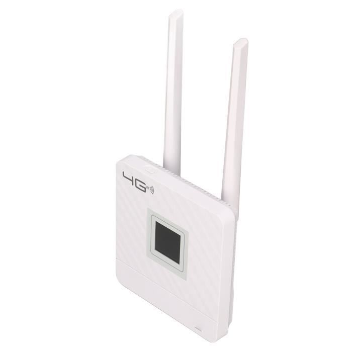 Routeur 5G CPE WiFi6 Dual-Band 4.67Gbps - 8 Antennes, Slot SIM, Pour Maison Et Bureau