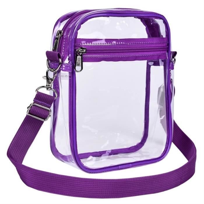 Sac Banane Transparent Approuvé Par Le Stade Pour Femmes Et Filles, Sac
