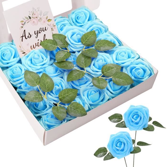 Fleur Artificielle Fleur De Roses De Fausses Têtes De Rose Centre De