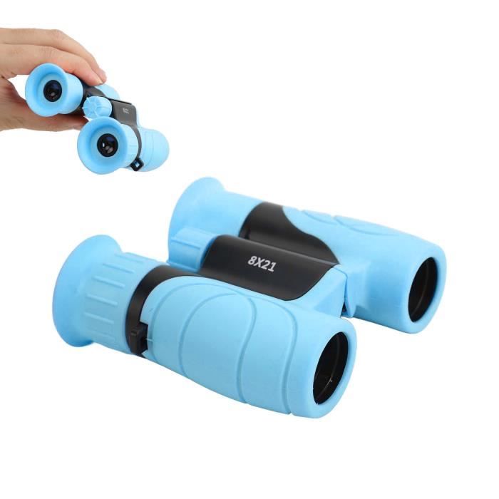 ZJCHAO Jumelles pour enfants Jumelles Enfants Grossissement 8X Lentilles Optiques en Verre
