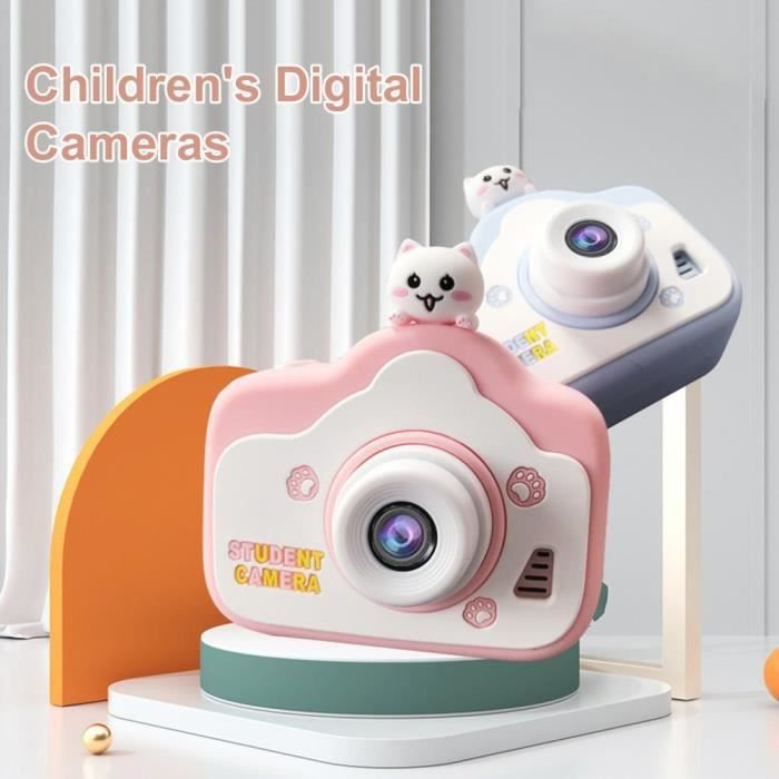 Appareil photo numérique enfants jouet 1080P rose enfants