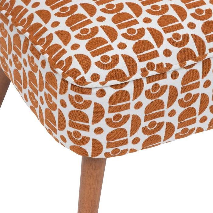 Tabouret D’Appoint Chiara Bleu Atmosphera – Design Scandinave Certifié OEKO-TEX & FSC