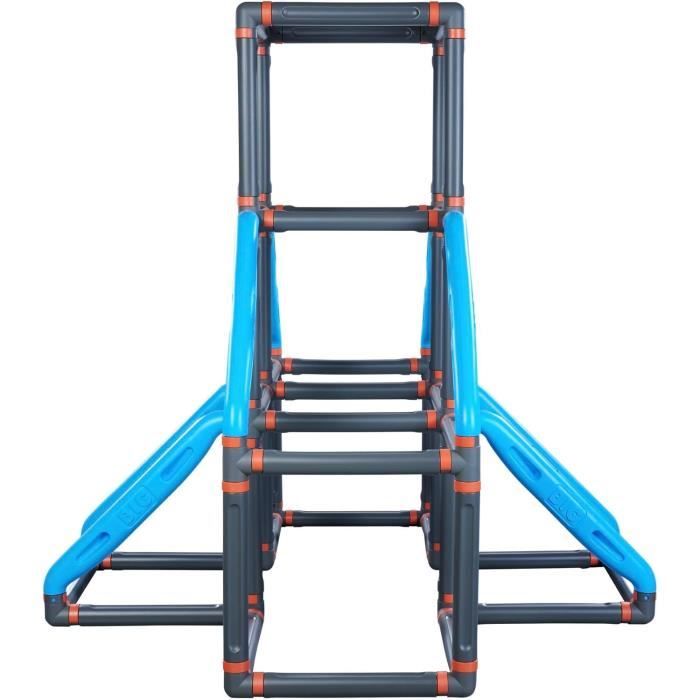 Tour D'escalade Kraxxl Big – Structure En Plastique Soufflé Anti-UV Avec Système 2 Clics, Dès 3 Ans, Poids Max 70kg