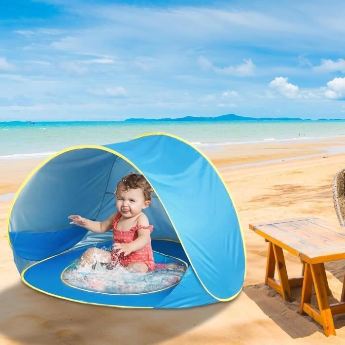 Flotteur de piscine – Bouée de natation pliable | Siège d'auvent, flotteur de natation, protection UV, jouet aquatique avec pare- à rayures pour plage, jardin, extérieur, pour de 0 à 4 Flotteur de piscine – Bouée de natation pliable | Siège d'auvent, flotteur de natation, protection UV, jouet aquatique avec pare- à rayures pour plage, jardin, extérieur, pour de 0 à 4