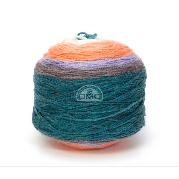 Fil à Tricoter DMC Révélation Multicolore Léger - 150g 520m Idéal Pour Étoles Foulards Et Accessoires Tendances Aiguilles 4