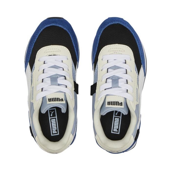 Baskets enfant Puma Future Rider Splash bleu noir blanc 28