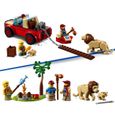LEGO® 60301 City Wildlife Le tout-terrain de sauvetage des animaux sauvages, jouet voiture tout terrain avec figurines-2