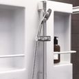 Cabine de douche intégrale, 80 x 80 x 210 cm, verre de sécurité 5 mm, blanc alpin, Juist,  Schulte-2