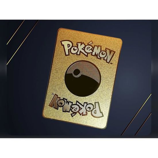 Carte Pokémon Charizard Vmax Shiny en métal doré - Fan Made Card -  Cdiscount Jeux - Jouets