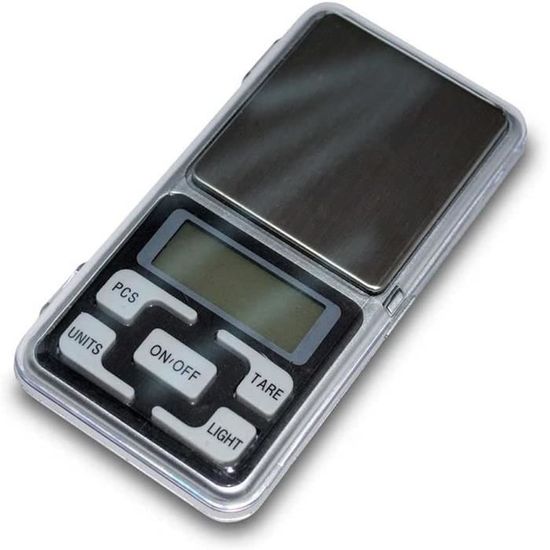 Balance Numérique De Poche – Précision 0,01 G Jusqu'à 100 G – Fonction Tare, écran LCD – Pour Bijoux, Thé, Médicaments
