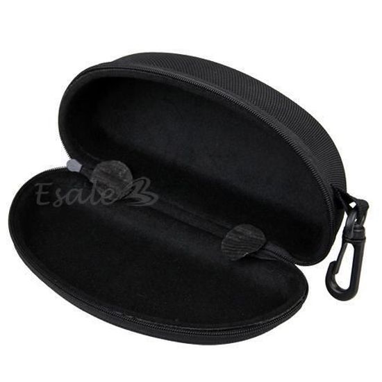Étui Rigide XXL Pour Lunettes De Soleil - Noir - Protection Anti-rayures - Dimensions 170x78x32 Mm