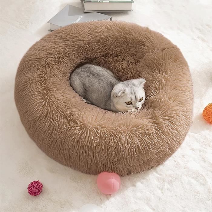 Lit de chien FEANDREA, lit de chat Donut, canapé de Maroc