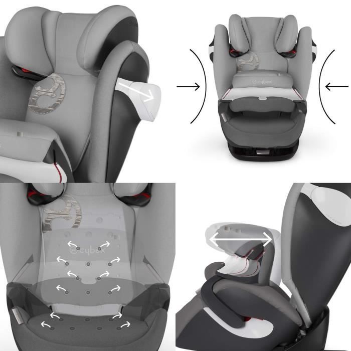 CYBEX PALLAS M-fix - Siège Auto - Groupe 1/2/3 - Cobblestone - Achat /  Vente siège auto Pallas M-fix/Cobblestone - Cdiscount