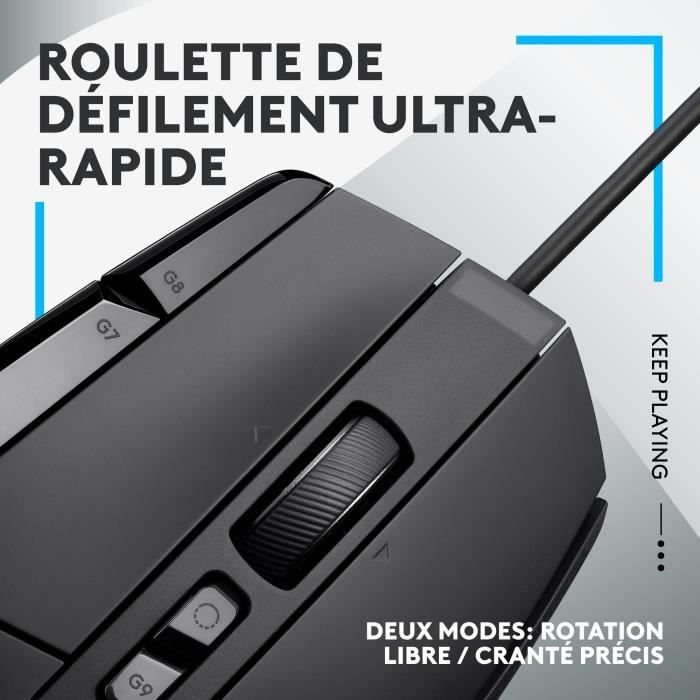 Souris Gamer Filaire Logitech G502 Hero RGB USB - Souris - Achat & prix