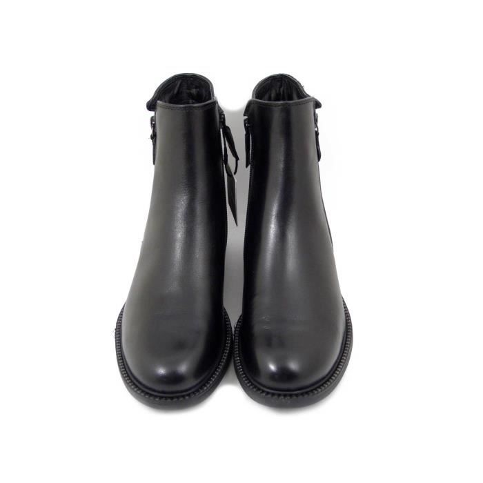 Bottines femme hotsell cuir souple noir