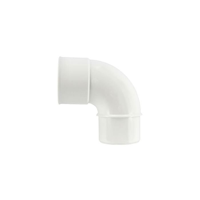 Raccord PVC blanc coudé 87 degrés30 - Diamètre 50 mm - Simple emboîture ...