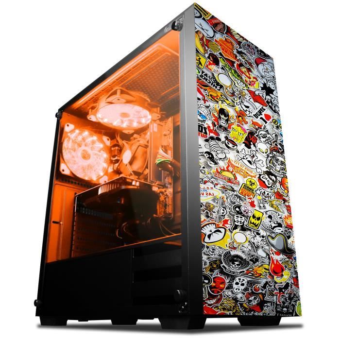 VIBOX Killstreak GS650T 51 PC Gamer Ordinateur avec War Thunder Jeu Bundle 4 1GHz AMD FX 6 Core Processeur Nvidia GeForce GTX 105 Cdiscount Informatique