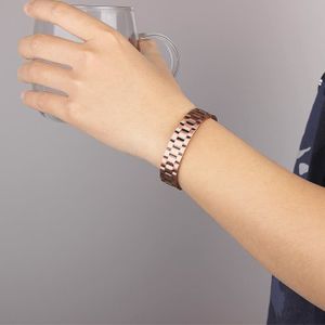 Blank Design Bracelet de cheville magnétique en cuivre pour Blank Design Bracelet de cheville magnétique en cuivre pour
