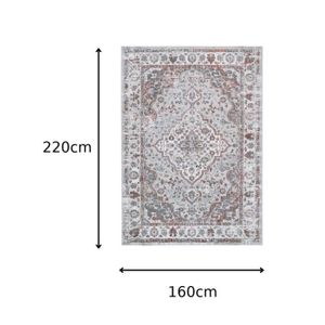 Grand Tapis Turc Fait Main – 250x220 Cm – Occasion – Déco Ethnique