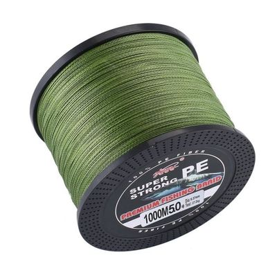 Ligne De Pêche Tressée Dynasty Star – 1000 M – Type 030 – Jaune – Résistance 28 Kg