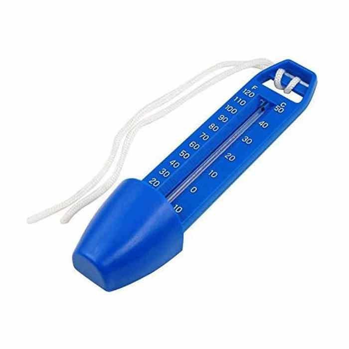 Thermomètre Flottant Pour Piscine – Double Échelle °C/°F – 25 X 4,8 Cm – Léger 40g – Pour Spa, Bassin, Étang