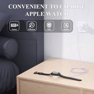 Lot De 2 Câbles De Charge Magnétiques USB Pour Montre