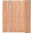 7784Mall® Clôture en bambou Canisse en bambou brise-vue|Clôture Grillage|Panneau de clôture Jardin Volière 150 x 400 cm-0