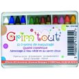 Crayons de maquillage GRIM TOUT - 12 couleurs assorties-0