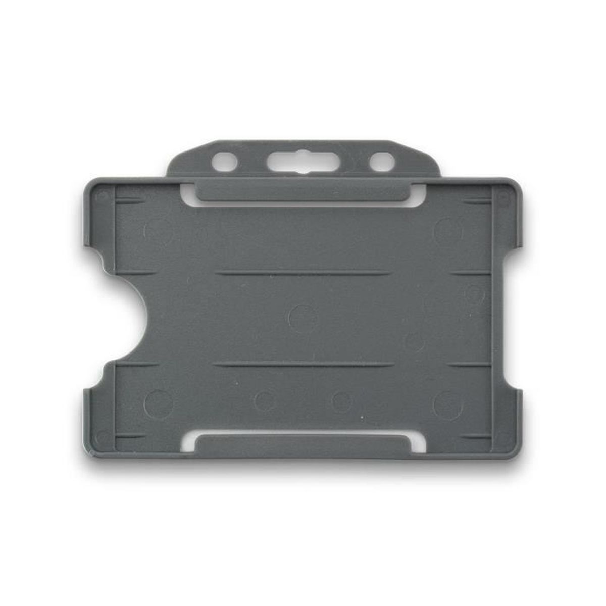 Porte-badge Horizontal 5 Pièces - Pochette Plastique Souple Pour Carte D'identité, Badge événement - 9,5 X 7,3 Cm